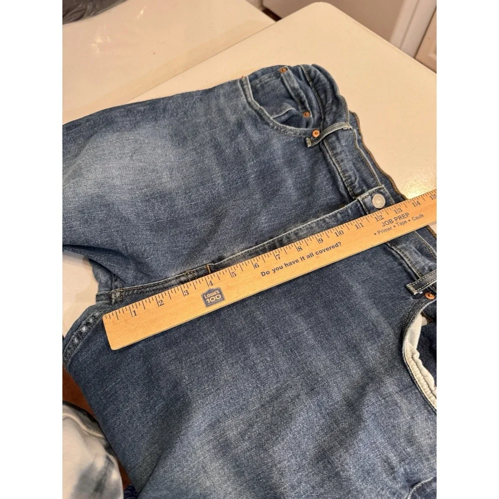 Levi's 505 Men's 40x32 (38x31.5 Actual)‎ Blue Jeans Straight Leg Relaxed Fit